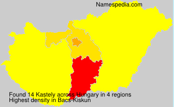 Surname Kastely in Hungary Surname Kastely in Hungary