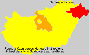 Surname Kasu in Hungary Surname Kasu in Hungary