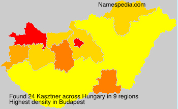 Surname Kasztner in Hungary Surname Kasztner in Hungary