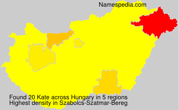 Surname Kate in Hungary Surname Kate in Hungary
