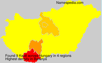 Surname Keidl in Hungary Surname Keidl in Hungary