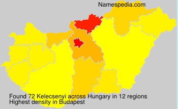 Surname Kelecsenyi in Hungary Surname Kelecsenyi in Hungary