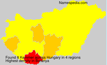 Surname Kemmer in Hungary Surname Kemmer in Hungary