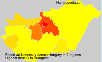 Surname Kenessey in Hungary Surname Kenessey in Hungary