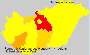 Surname Kepler in Hungary Surname Kepler in Hungary