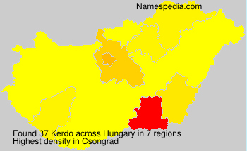 Surname Kerdo in Hungary Surname Kerdo in Hungary