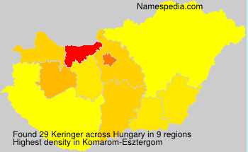 Surname Keringer in Hungary Surname Keringer in Hungary