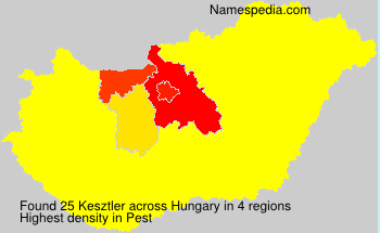 Surname Kesztler in Hungary Surname Kesztler in Hungary