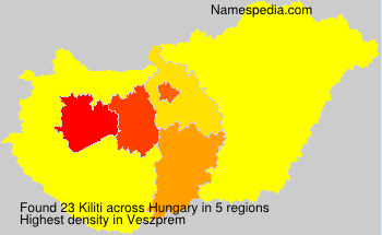 Surname Kiliti in Hungary Surname Kiliti in Hungary