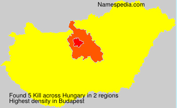 Surname Kill in Hungary Surname Kill in Hungary