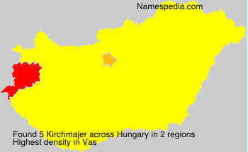 Surname Kirchmajer in Hungary Surname Kirchmajer in Hungary