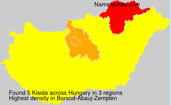 Surname Kisida in Hungary Surname Kisida in Hungary