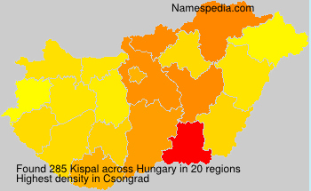 Surname Kispal in Hungary Surname Kispal in Hungary