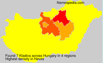 Surname Kladiva in Hungary Surname Kladiva in Hungary