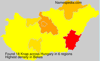 Surname Knap in Hungary Surname Knap in Hungary