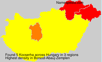 Surname Kocserha in Hungary Surname Kocserha in Hungary
