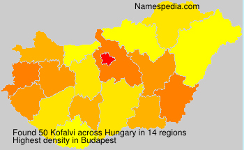 Surname Kofalvi in Hungary Surname Kofalvi in Hungary