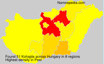Surname Kohajda in Hungary Surname Kohajda in Hungary