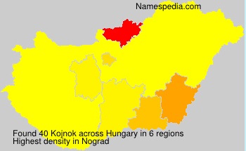 Surname Kojnok in Hungary Surname Kojnok in Hungary