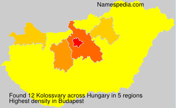 Surname Kolossvary in Hungary Surname Kolossvary in Hungary
