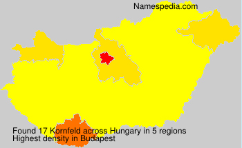Surname Kornfeld in Hungary Surname Kornfeld in Hungary