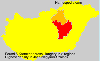 Surname Kremzer in Hungary Surname Kremzer in Hungary