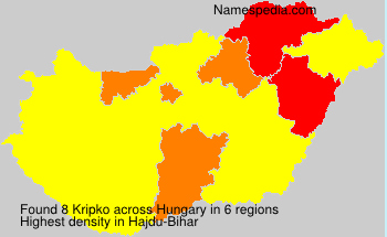 Surname Kripko in Hungary Surname Kripko in Hungary