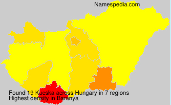 Surname Kucska in Hungary Surname Kucska in Hungary