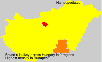 Surname Kulkey in Hungary Surname Kulkey in Hungary