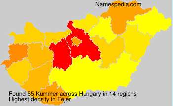 Surname Kummer in Hungary Surname Kummer in Hungary