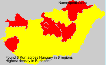 Surname Kurt in Hungary Surname Kurt in Hungary
