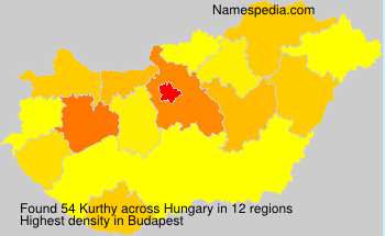 Surname Kurthy in Hungary Surname Kurthy in Hungary