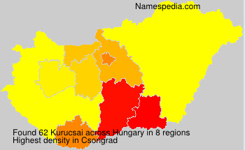 Surname Kurucsai in Hungary Surname Kurucsai in Hungary