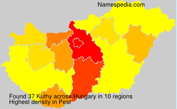 Surname Kuthy in Hungary Surname Kuthy in Hungary