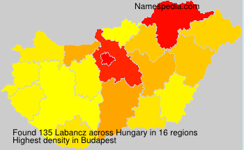 Surname Labancz in Hungary Surname Labancz in Hungary