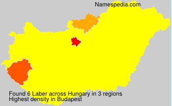Surname Laber in Hungary Surname Laber in Hungary