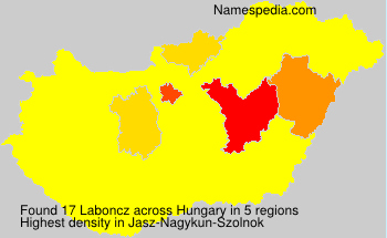 Surname Laboncz in Hungary Surname Laboncz in Hungary