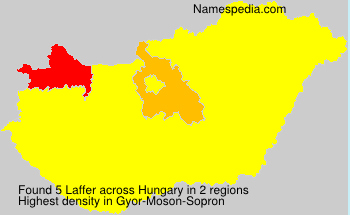 Surname Laffer in Hungary Surname Laffer in Hungary