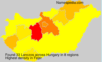 Surname Lanczos in Hungary Surname Lanczos in Hungary