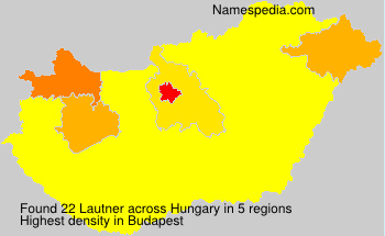Surname Lautner in Hungary Surname Lautner in Hungary