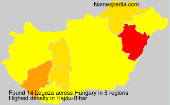Surname Legoza in Hungary Surname Legoza in Hungary