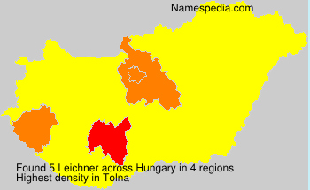 Surname Leichner in Hungary Surname Leichner in Hungary