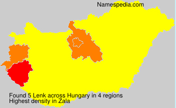 Surname Lenk in Hungary Surname Lenk in Hungary