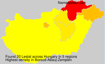 Surname Lestal in Hungary Surname Lestal in Hungary