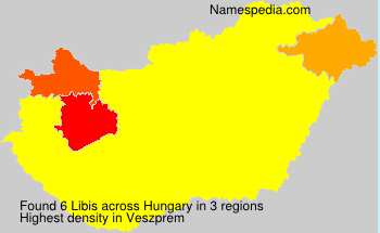 Surname Libis in Hungary Surname Libis in Hungary