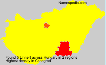 Surname Linnert in Hungary Surname Linnert in Hungary