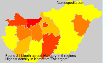 Surname Lipoth in Hungary Surname Lipoth in Hungary