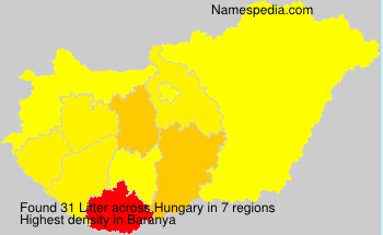 Surname Litter in Hungary Surname Litter in Hungary
