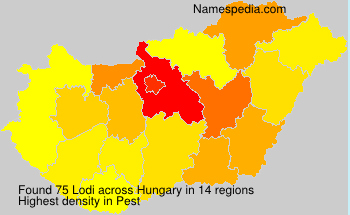 Surname Lodi in Hungary Surname Lodi in Hungary