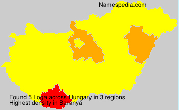 Surname Loga in Hungary Surname Loga in Hungary